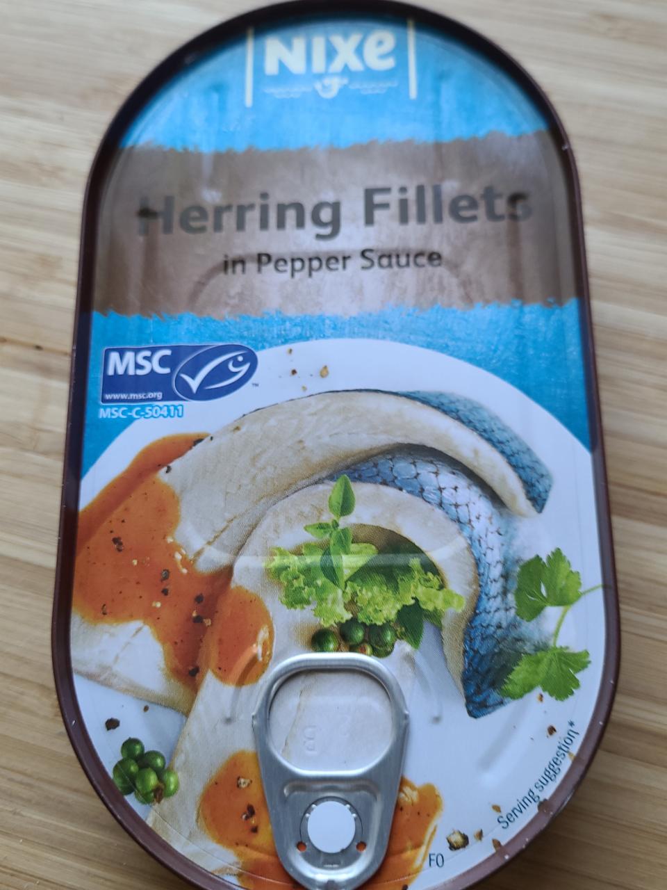 Photo - Herring fillets in pepper sauce Nixe