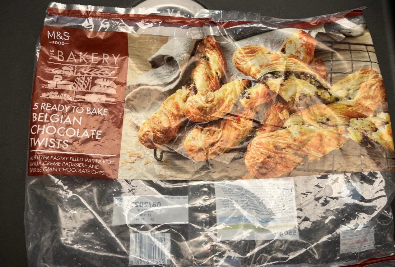 Photo - Belgian Chocolate Twist M&S Food