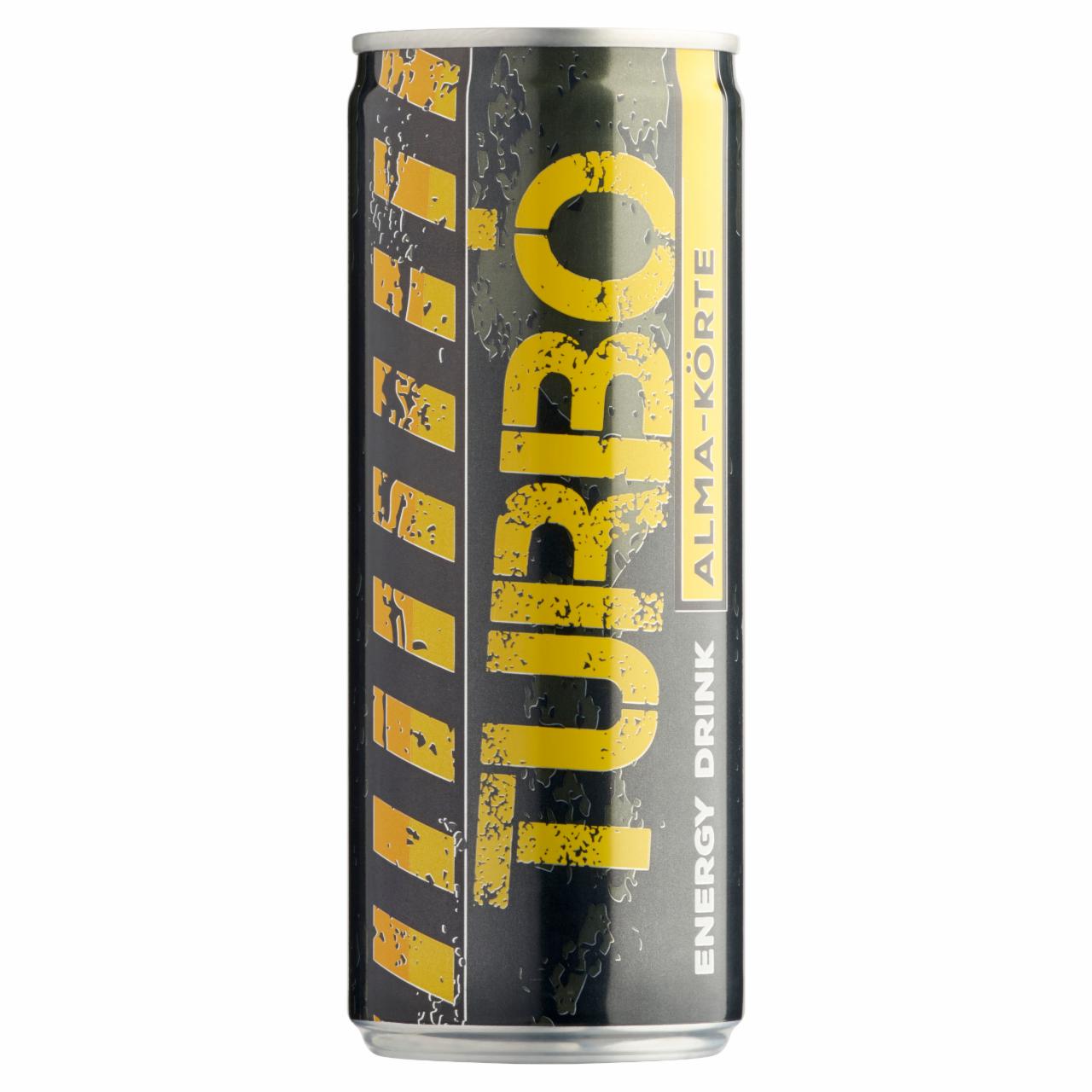 Photo - Turbo Energy Drink Apple-Pear Flavoured Carbonated Energy Drink 0,25 l