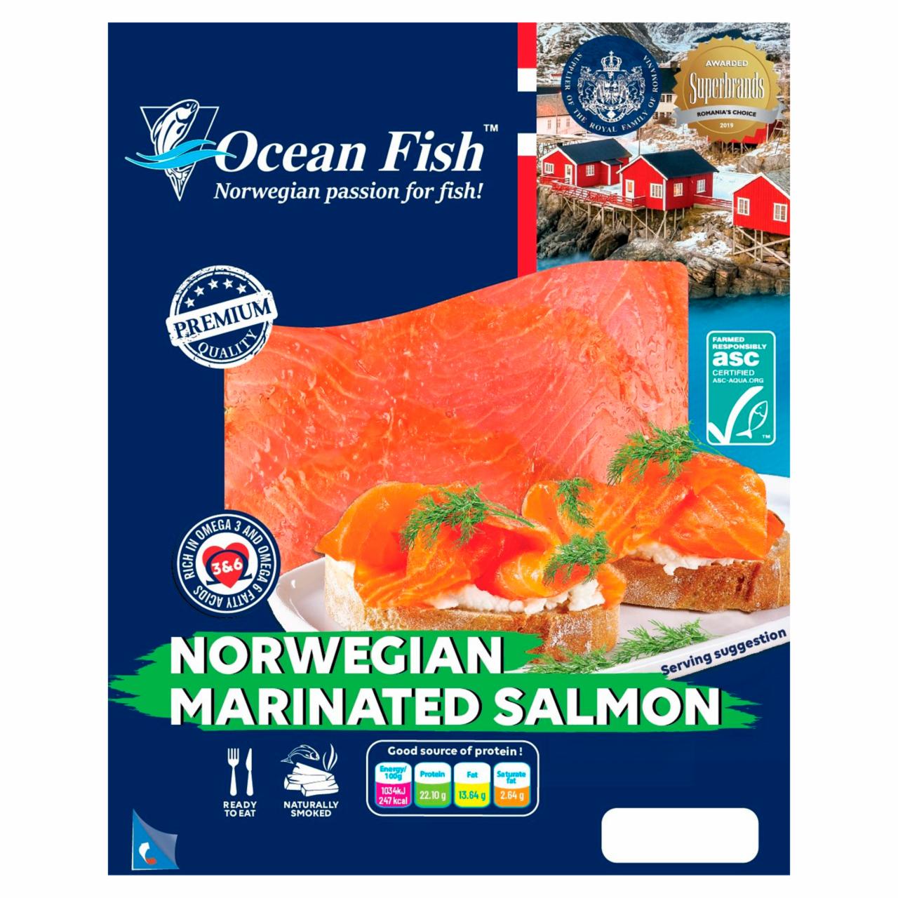 Photo - Ocean Fish Norwegian Marinated Salmon Fillet 150 g